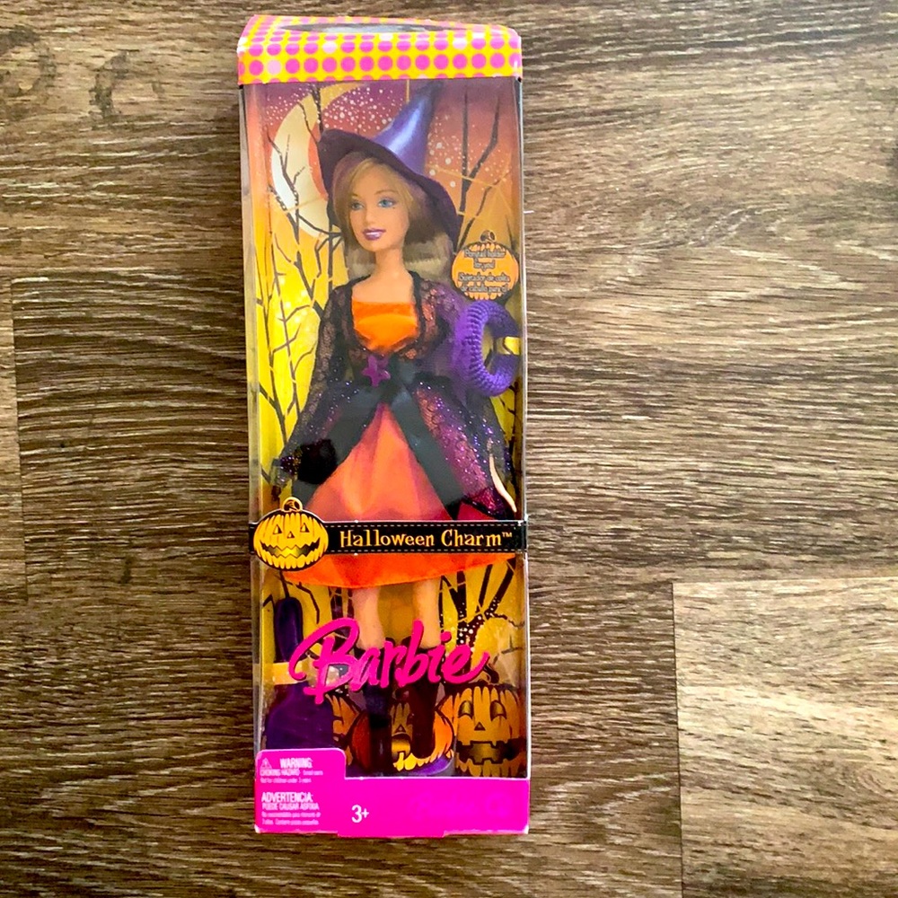 Barbie holiday charm